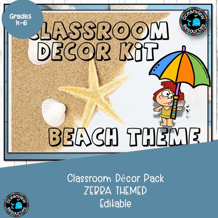 2D, 3D and Alphabet Posters - Beach and Washed Timber Design