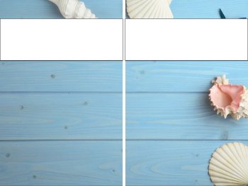 2D, 3D and Alphabet Posters - Beach and Washed Timber Design, image 2