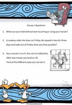 Bell ringers- Math Logic Puzzles and Brain Teasers- Set 2, image 2