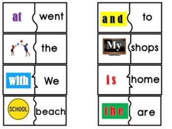 High Frequency Words and initial sounds.  SET  4 l Sight Word Practice, image 3