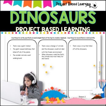 Dinosaur-Project Based Learning PBL SUB PACKIndividual learning, image 4