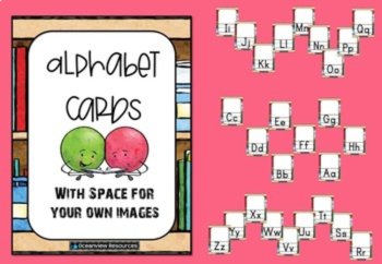 Classroom Themed Alphabet Posters with no picture clues., image 3