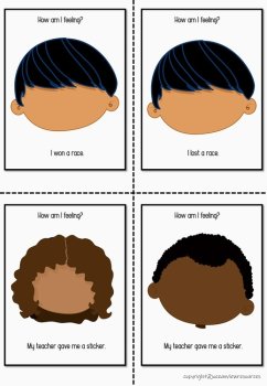 Emotions and Feelings-Play mats and discussion cards, image 2