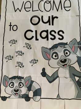 Lemur Design Door Poster, image 2