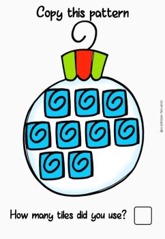 Christmas Maths- Decorate the Christmas Decorations, image 2