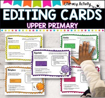 Revising and Editing Prompt Cards - Upper Primary, image 4