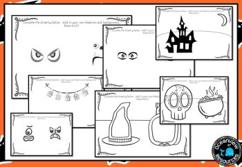 Halloween Fun- Finish the Picture, image 2