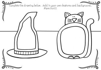 Halloween Fun- Finish the Picture, image 3