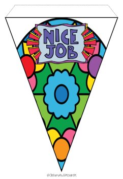 Positive Mindset Pennants, image 3
