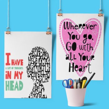 Inspiration Posters to Motivate Students and build a Positive Mindset, image 3