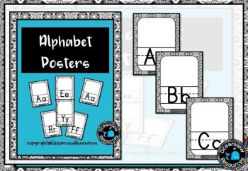 Alphabet cards- Classroom Decor, image 2