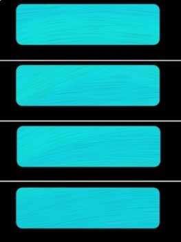 Classroom Tub Labels - Blue Wash Design, image 4