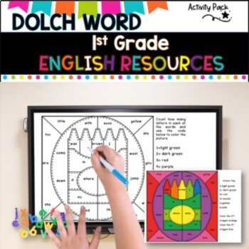 SIGHT WORDS - Activity Pack - Grade 1, image 3