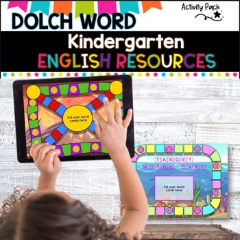 DOLCH WORDS I Sight Words IActivity Pack I KINDERGARTEN, image 4