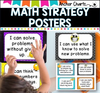 Math Strategy Posters l Positive Mindset l What I can do if I get stuck ..., image 2