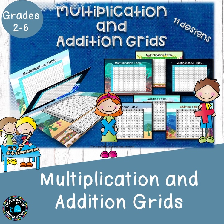 Multiplication and Addition Grids