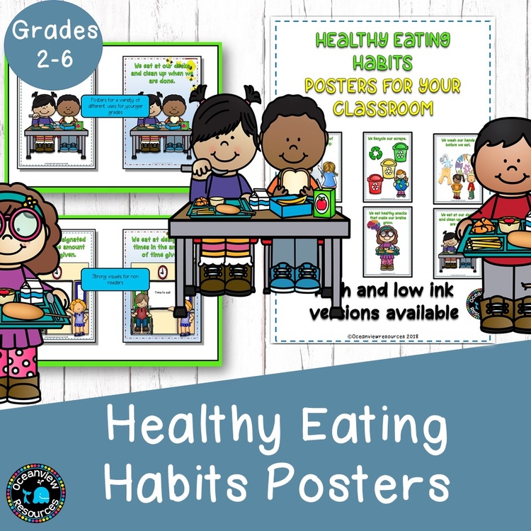 Healthy Eating Habits POSTERS