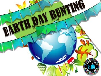 Earth Day Bunting, image 2