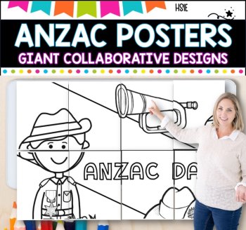 ANZAC Day activity -Collaborative Poster, image 2