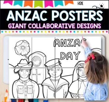 ANZAC Day activity -Collaborative Poster, image 3