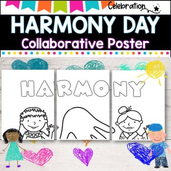 Harmony Day COLLABORATIVE POSTER project., image 2