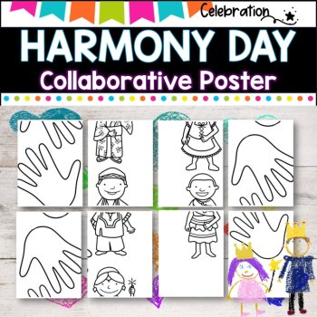 Harmony Day COLLABORATIVE POSTER project., image 3