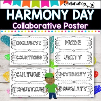 Harmony Day COLLABORATIVE POSTER project., image 4