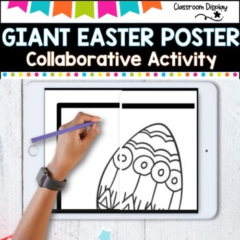 Easter Collaborative Poster I Bulletin Board I  Poster, image 2