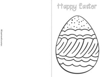 Easter Cards to Color -Print and go, image 3