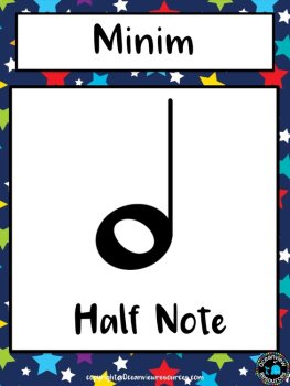 Music Notation Posters- Stars, image 4
