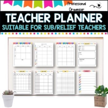 Teacher Planner up to 2030- Ideal for Sub and Relief Teachers, image 4