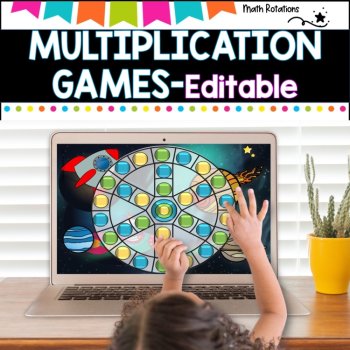 Multiplication Games pack- editable, image 3