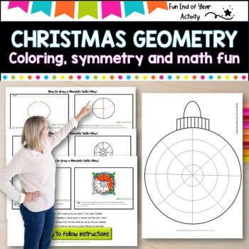 Symmetry and Concentric circles. Geometry- Mandalas, image 2