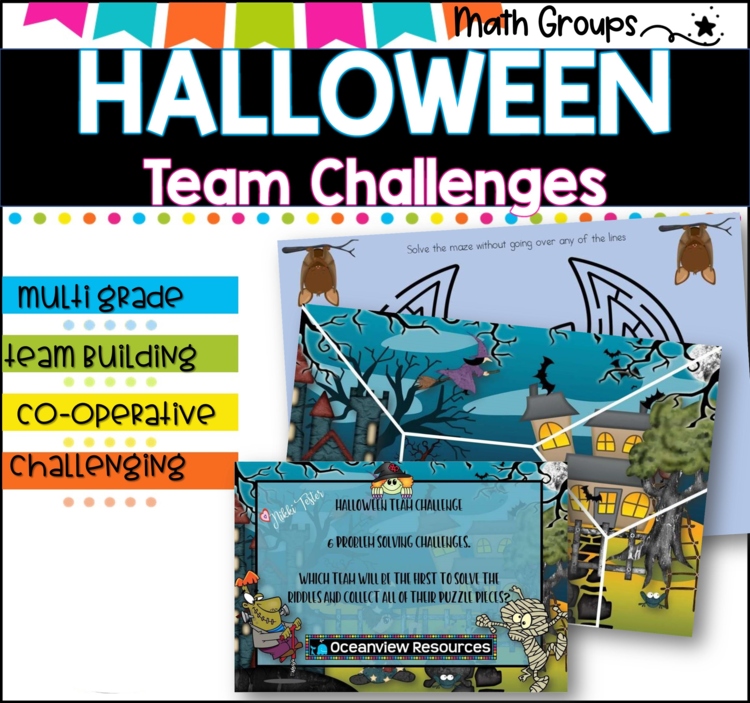 Halloween Team Challenge I Escape the room I Team Building