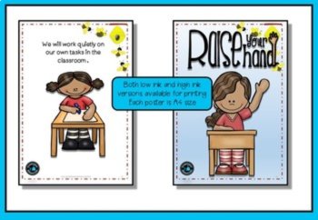 Behavior Posters ideal for classroom management., image 4