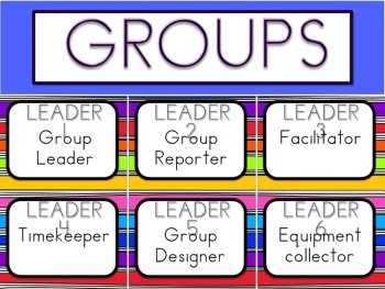 CLASSROOM DECOR I RAINBOW I labels, signs, posters and charts, image 3