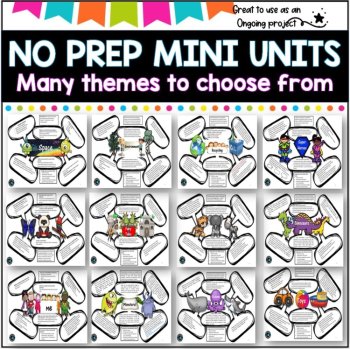 No Prep mini units of work - Individual work,, image 3