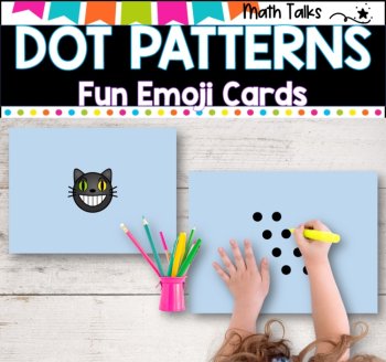 SUBITIZING CARDS I DOT PATTERNS I  with emoji transitions, image 3
