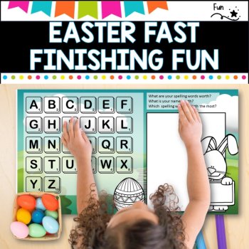Number and reading  -Easter  Independent work packet, image 3