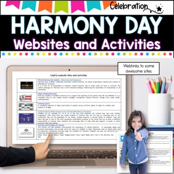 Harmony Day and Harmony Week activities for grades k-6, image 3