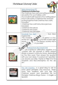 CHRISTMAS Cross Curricular Activities k-6, image 2