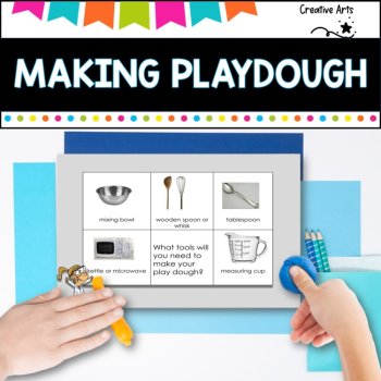 STEM Science- Making Playdough, image 4