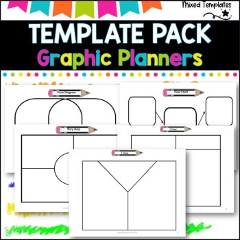 Graphic Organizers- mixed pack for a variety of subjects, image 2