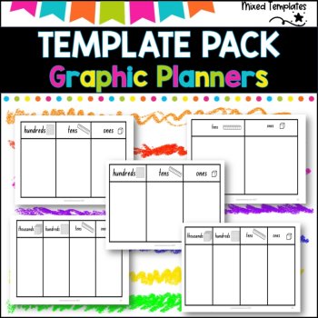 Graphic Organizers- mixed pack for a variety of subjects, image 4