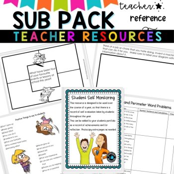 Substitute Teacher - Ultimate Survival Kit PRINT & WEBSITE LINKS, image 3