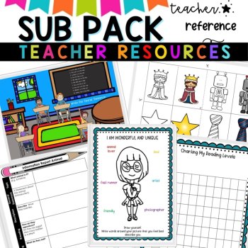 Substitute Teacher - Ultimate Survival Kit PRINT & WEBSITE LINKS, image 4