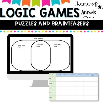 Animal logic games brain teasers-deductive reasoning, image 3