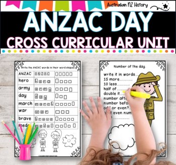 ANZAC DAY Activities Pack and unit planner, image 3