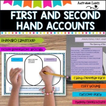 Australian events-Literacy analysis First and Second Hand, image 3