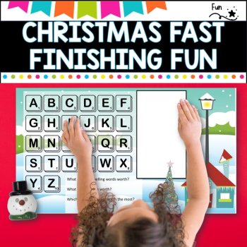 Number and Reading games - Christmas Independent work packet, image 3